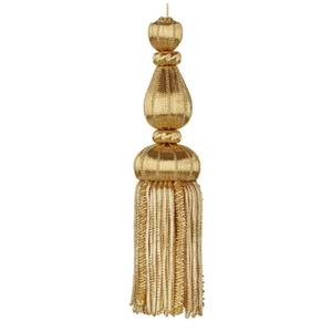 Ornement à pompon doré, broderie de chaîne, décoration religieuse, frange en cordon bouillon, pompon personnalisé avec logo couleur - Product Image 6