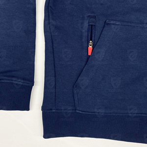 Nuevas sudaderas de moda para hombre, precio al por mayor, colores sólidos básicos, sudaderas de algodón mezclado para hombre en venta - Product Image 3