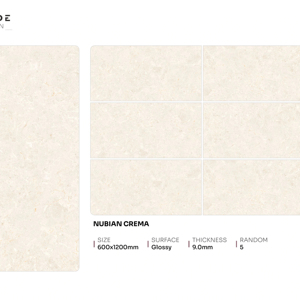 Azulejos de porcelana de alta gama ultra brillantes, tamaño 600x1200, azulejos grandes para pisos y paredes para proyectos de interiores de primera calidad - Product Image 1