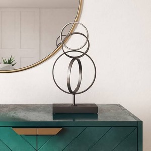 Sculptures Métalliques Haut de Gamme : Statues d'Art Décoratives pour la Maison, le Salon, le Bureau, l'Hôtel, le Jardin et la Collection d'Intérieur - Product Image 2