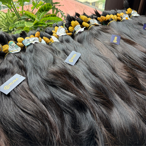 ผู้จัดจำหน่ายผมมนุษย์บริสุทธิ์ 100% แบบขายส่ง ผมเวียดนามแท้แบบดิบ สำหรับต่อผม ความยาว 10 นิ้ว - 34 นิ้ว - Product Image 1
