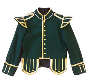 Chaqueta de Invierno Personalizada para Piper Escocés con Mezcla de Lana a Precio de Mayoreo, Personalizable 100% Lana - Product Image 3