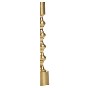 Candelabro Metálico Dorado con Diseño de Ejes Apilados y Base Redonda con Peso para una Decoración Elegante de Mesa - Product Image 6