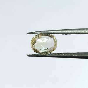 พลอยแซฟไฟร์สีเหลืองทรงรีธรรมชาติ 2.65 กะรัต จากศรีลังกา สำหรับทำเครื่องประดับและ YSON-08 - Product Image 4