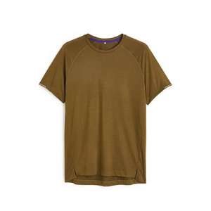 Ensemble de t-shirts décontractés pour hommes à manches courtes en coton respirant et toile, style gothique tricoté - Product Image 1