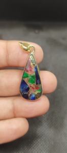 Colliers et pendentifs en turquoise et cuivre de style vintage pour femme, vente en gros - Product Image 4