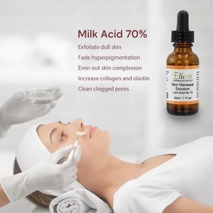 เซรั่มบำรุงผิวจากกรดนม70% ผลิตภัณฑ์สำหรับผิวดำช่วยเพิ่มจุดด่างดำให้ขาวช่วยต่อต้านริ้วรอยที่มีประสิทธิภาพสำหรับร่างกาย - Product Image 5