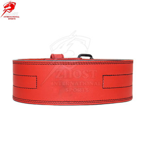 Export Quality Strength Deadlifting <b>Belt</b> Built With Thick Leather Reinforced Edges And Comfortable For Adult Use - Product Image 4