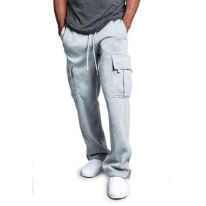 Pantalones Jogger de Mezcla de Algodón Personalizados de Fábrica OEM a Bajo Precio para Hombre, con Múltiples Bolsillos, Casuales, con Cintura Elástica - Product Image 5