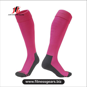 Knee High <b>Socks</b> Solid Color Breathable Knitted for <b>Running</b> Adults - Product Image 1
