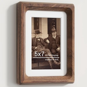 Cadre photo rustique en bois de pin recyclé 5x7 en gros |   Fabriqué à la main à Moradabad - Product Image 1