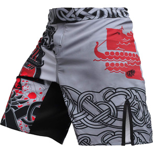 Shorts de MMA Personalizados al por Mayor, Unisex, Sublimados, para Entrenamiento de Artes Marciales, Poliéster Transpirable de Secado Rápido, Fabricante OEM, Venta al por Mayor OEM - Product Image 5