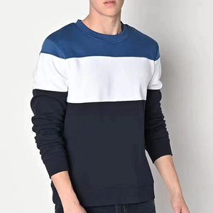 Suéter de Cuello Alto para Hombre, Personalizado al por Mayor, Diseño de Bloques de Color, Antiarrugas, Mezcla de Poliéster/Algodón, Tejido de Punto, Estilo Casual Deportivo, Corte Regular - Product Image 6
