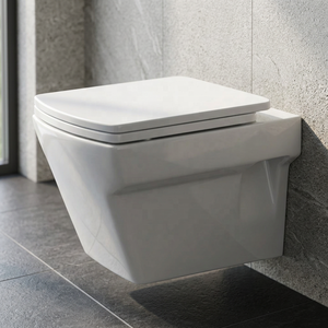 Titan Modern Square Wall Hung Toilet Ceramic WC Pan European Standard Porcelain Bathroom Sanitary Ware - Product Image 4