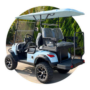 Nhà Máy Trực Tiếp Tùy Chỉnh 5KW Động Cơ Điện Golf Cart Lithium Pin Thép Mới 4 Chỗ Ngồi Buggy Câu Lạc Bộ Xe Eec Dot GCC Chứng Nhận - Product Image 4
