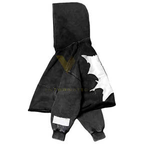 Vêtements pour hommes, grandes tailles, sweats à capuche en coton mélangé brodés, sweats à capuche en coton mélangé brodés effet vieilli, best-sellers - Product Image 3