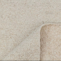 Tapis moderne tissé à la main en laine épaisse, abstrait, écologique, adapté aux animaux, lavable, rembourré, doux, bouclé, avec envers réversible pour salon