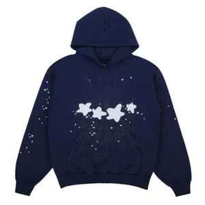 Sweat à capuche personnalisé en coton lavé, respirant, imprimé, tricoté épais, brodé, décontracté, pour homme - Product Image 3