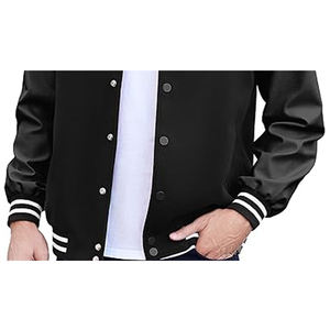 Vestes de sport universitaires personnalisables de haute qualité, brodées et imprimées, fabriquées directement par le fabricant. - Product Image 4