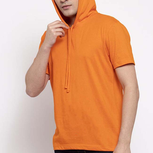 Camiseta con Capucha de Manga Corta para Hombre, Informal, Cómoda, de Verano, Corte Holgado, Sudadera con Capucha de Manga Corta - Product Image 3