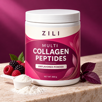 Collagène en poudre multi-peptides OEM sous marque privée pour la peau, les cheveux, les ongles et le soutien articulaire