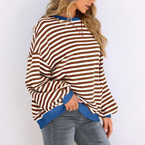 Sudadera de mujer en oferta, al por mayor, la mejor ropa, sudadera extragrande de tejido grueso para adultos - Product Image 6