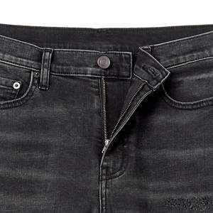 Trending Custom Summer Made Pakistan Top Quality Streetwear Breathable Casual Acid Wash <b>Jeans</b> Shorts for <b>Men</b> - Product Image 6
