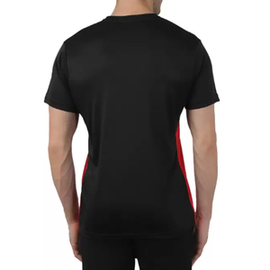 T-shirts pour hommes de haute qualité, personnalisés, anti-boulochage, col rond, manches courtes, coupe ample, formels, 100% coton, bicolores, avec impression de lettres - Product Image 2