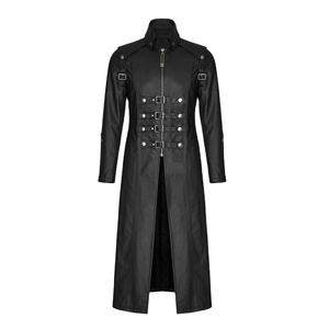 2024 new arrival winter long sleeve custom waterproof gothic <b>coats</b> latex puffer luxury designer brand men wear gothic <b>coat</b> - Product Image 1