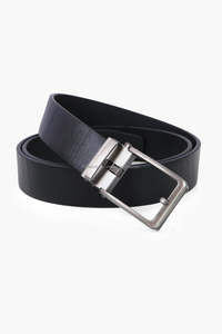 Nouvelle ceinture décontractée en cuir véritable perforé, style punk vintage western, cloutée avec boucle ardillon en cuivre, largeur 35 mm - Product Image 6
