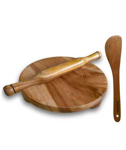 Rodillo de madera duradera y tabla para amasar, combo para hornear pan, pizza, pasteles y necesidades cotidianas de cocina - Product Image 6