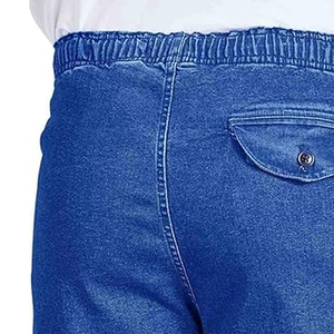 Jean en denim déchiré 100 % coton de haute qualité, design personnalisé, pour hommes, style délavé, tendance - Product Image 5