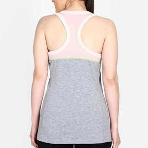 เสื้อกล้ามรัดรูปทรง Racerback สำหรับผู้หญิง คอกลม แขนกุด เหมาะสำหรับออกกำลังกาย โยคะ แห้งเร็ว ชุดออกกำลังกาย - Product Image 5