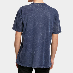 T-shirt pour homme avec logo et taille personnalisés, meilleure qualité, 100% coton, vêtement décontracté, design délavé à l'acide, en coton. - Product Image 2
