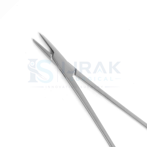 Porte-aiguille Mayo Hegar 15 cm en acier inoxydable, pince chirurgicale à poignée circulaire pour préhension des tissus, chirurgie générale, manuel, certifié CE - Product Image 2