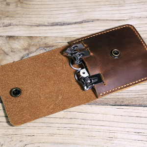 Genuine Leather Modern <b>Nail</b> Bar Holder Fastener Heavy Duty Framer Tool <b>Pouch</b> Hammer Holder Construction Worksite Customizable - Product Image 2
