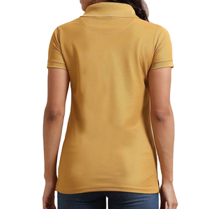 Camiseta Polo Personalizada de Alta Calidad y Estilo Sólido para Mujer, Camiseta Deportiva de Moda, Precio de Fábrica al por Mayor, Camiseta Polo de Poliéster y Algodón para Mujer - Product Image 6