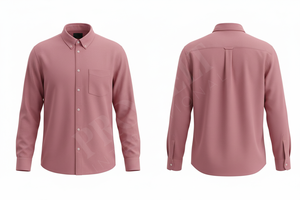 <b>Hot</b> Sale Custom Fashionable trendy Unique Style Slim Fit Casual Button-Down Dress Shirt Custom Long Sleeve Business Dress Shirts - Product Image 2