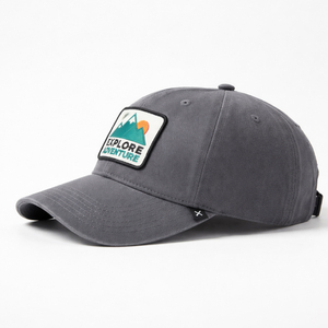 Gorra de Béisbol con Parche Bordado Personalizado, Deportiva, Ajustable, para Actividades al Aire Libre, de Algodón de Alta Calidad, con Parche con Logotipo - Product Image 3