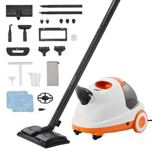 Pulitore a Vapore Multifunzione Potente con 23 Accessori, Serbatoio da 2,5 Litri e Cavo Extra Lungo, Pressione Vapore 5 Bar, Spina USA - Product Image 1