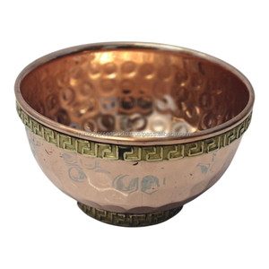 Quemador de Incienso Artesanal de Cobre Ecológico con Acabado Antiguo y Diseño Martillado, Tazón para Ofrendas, Decoración para el Hogar, Regalo - Product Image 1