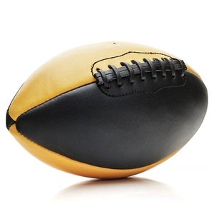 Nuevo balón de rugby profesional de tamaño oficial para partidos y entrenamiento, con superficie de agarre duradera, logotipo personalizado y balón de práctica para equipos. - Product Image 2