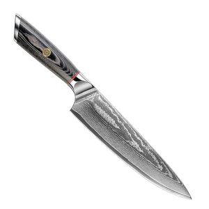 Cuchillo de Cocina Profesional de Acero de Damasco Hecho a Mano para Uso Doméstico y en Restaurantes - Product Image 4