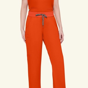 Wholesale Customized Breathable Soft Fashion Stretch Comfort <b>Scrub</b> Set Polyester/Spandex Broadcloth Unisex Medical Hospital - Product Image 6