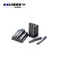 TAIWAN CALIBRE 27 pièces 6mm Kit d'outils de poinçonnage manuel en acier CR-V sablé, modèle CAA50003-DIY, industriel, OEM, garantie 1 an