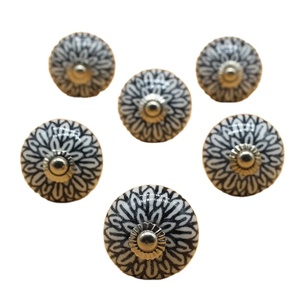 Poignées de porte en céramique de style moderne d'artisans royaux nouvelle arrivée or royal pour armoires armoires armoires commode - Product Image 1