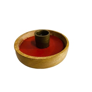 Hot Selling Mango Wood <b>Candle</b> Holder <b>Wooden</b> Bowl <b>Candle</b> Pot Home Decor <b>Wooden</b> <b>Candle</b> <b>Stick</b> at Lowest Price - Product Image 1
