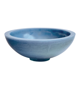 Handmade Ceramic Bowl Yellow Swirl Design Minimalist Style <b>Under</b> Glazed Food Serving Home Decorative Bowls - Product Image 4