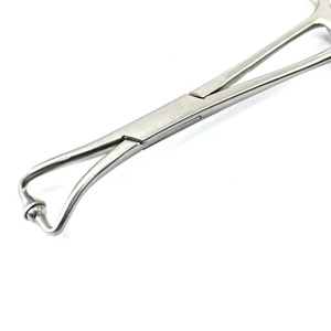 Stainless Steel Backhaus Towel Clamp Forceps <b>4</b> Inch Ball Socket Jaws <b>Ratchet</b> Lock Surgical Instrument - Product Image 2