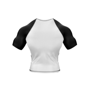 เสื้อแรชการ์ดแขนสั้นป้องกันแสงแดด UPF50+ สำหรับเล่นเซิร์ฟ ว่ายน้ำ MMA ต่อสู้แบบกราปลิง และว่ายน้ำ - Product Image 6